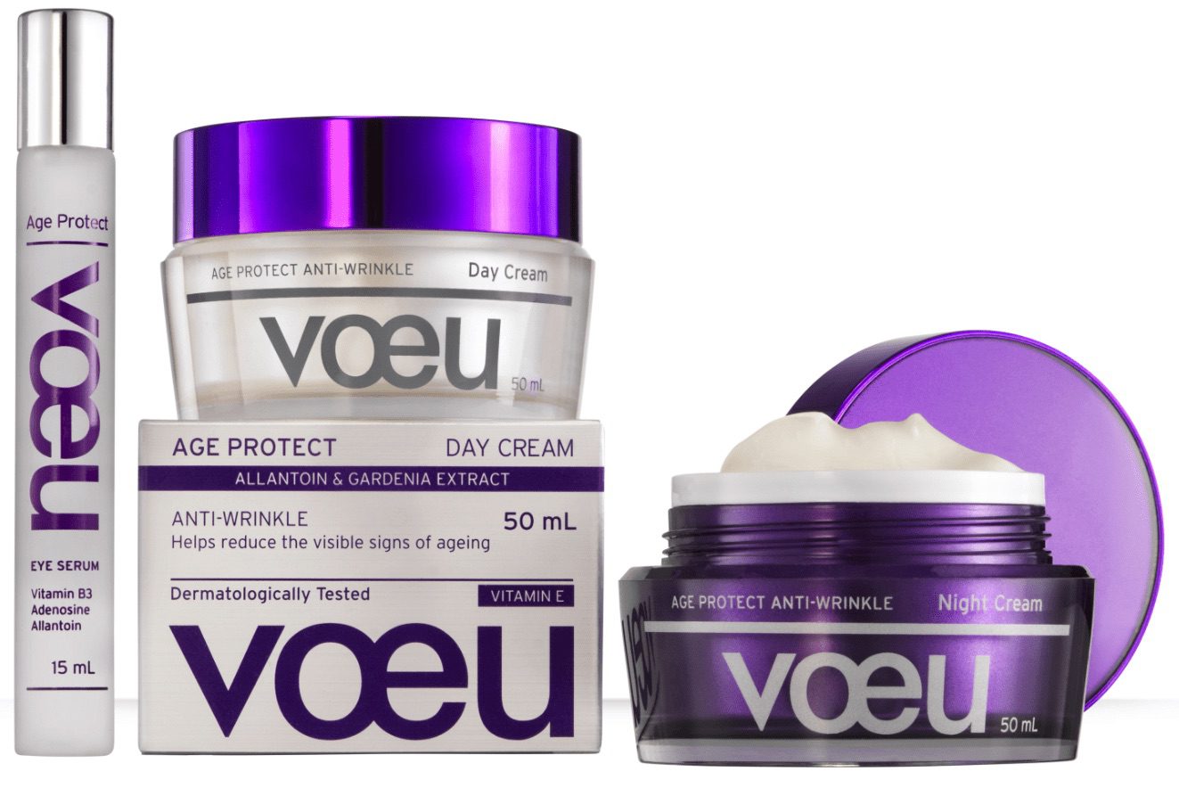 Image of Voeu skincare products - Voeu Age Protect Anti-Ageing Day & Night Cream review