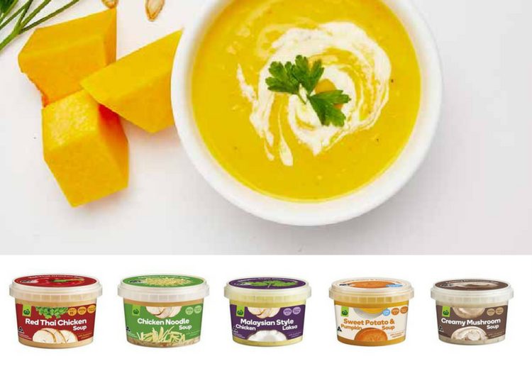 Image of Woolworths Fresh Soups for the Woolworths Fresh Soups review