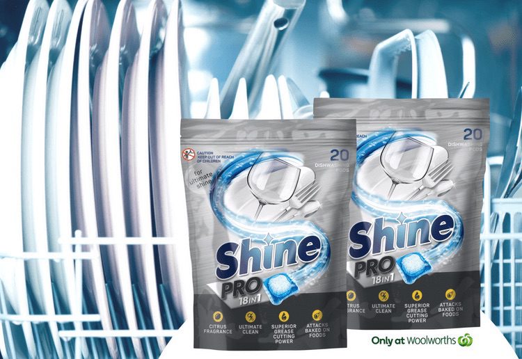 Image of Shine Pro 18 in 1 Dishwashing Pods