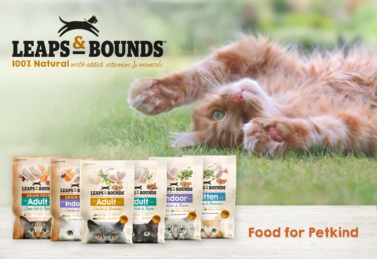 Leaps & Bounds Grain Free Ocean Fish and Thyme Adult Cat Food