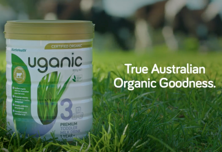 Uganic Premium Organic Toddler Milk (Stage 3)