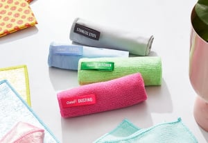 Oates Microfibre Cloth Cleaning Kit 4pk.