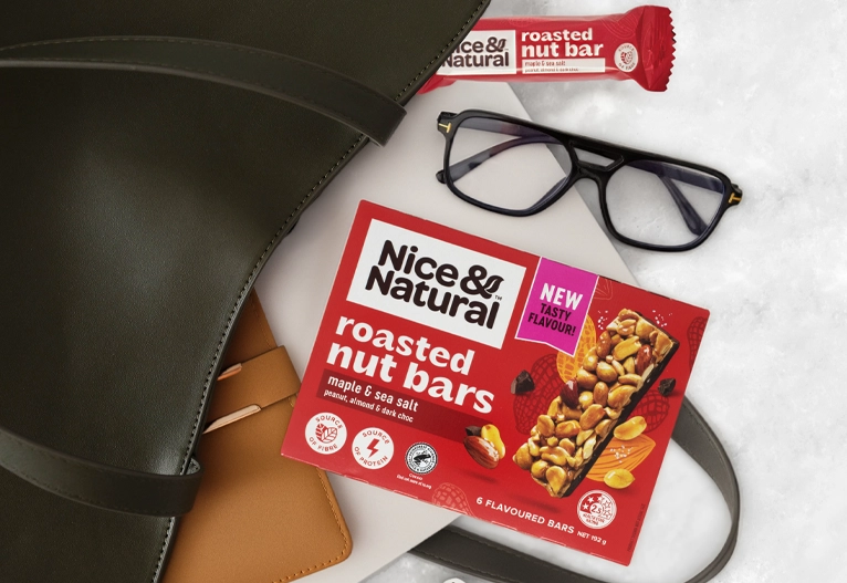 Nice & Natural Roasted Nut Bars